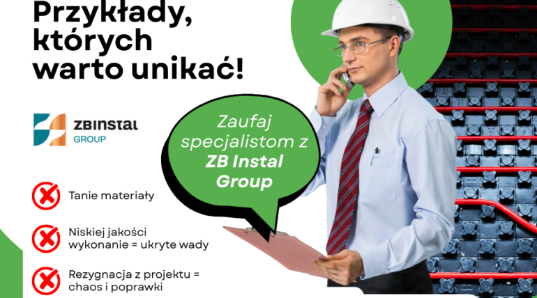 Czym grozi oszczędzanie na instalacjach Zaufaj specjalistom z ZB Instal Group