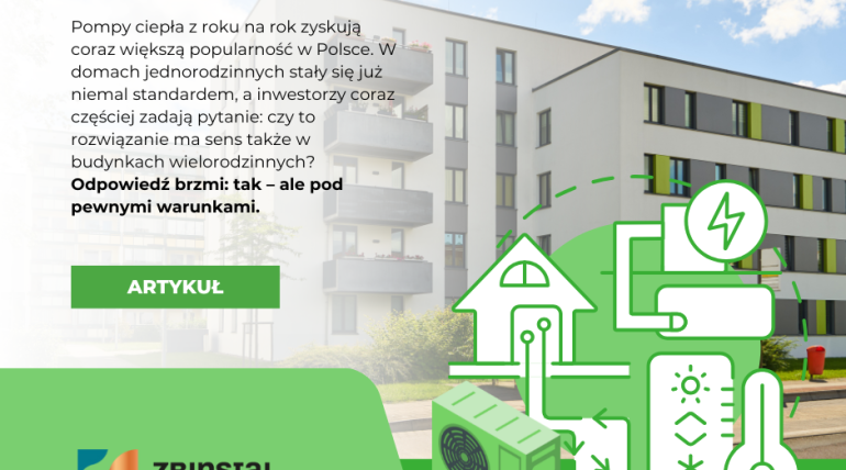 Czy pompy ciepła sprawdzają się w budynkach wielorodzinnych