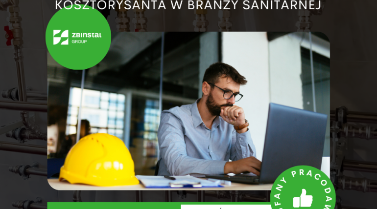 Oferta pracy na stanowisko kosztorysanta w Gdańsku