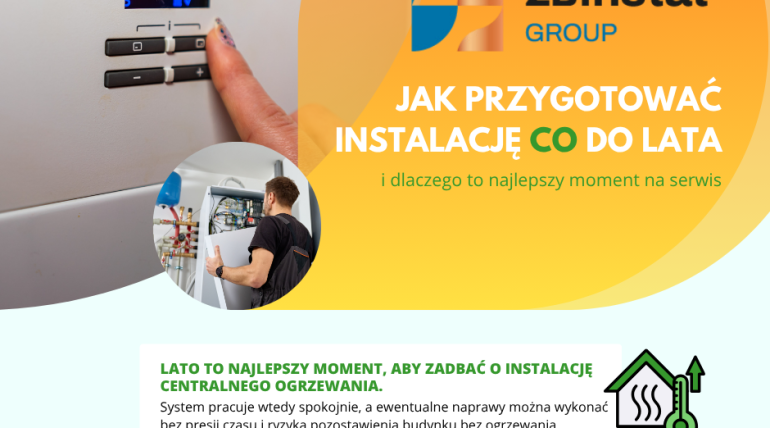 Jak przygotować instalację CO do lata